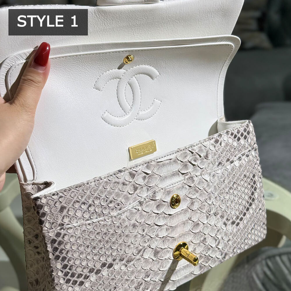 CHANEL Classic Flap Medium in Python(High-end Grade)