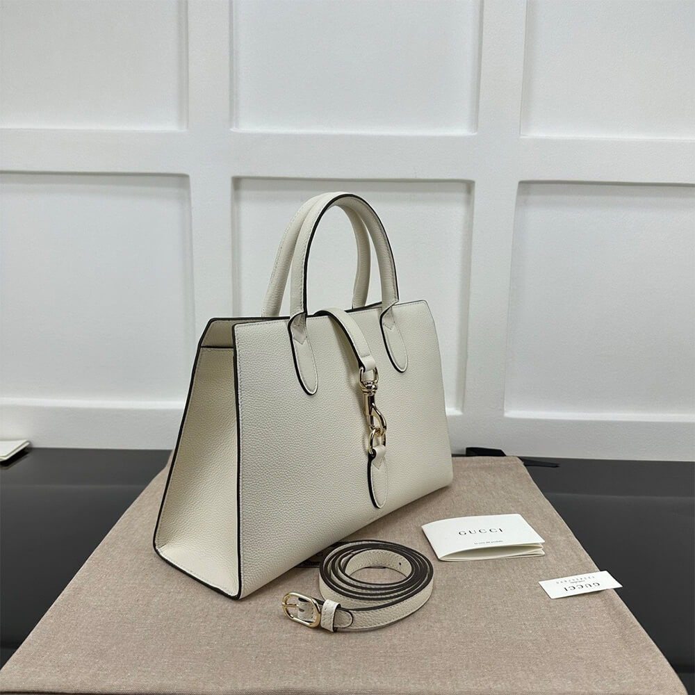 GUCCI Medium tote bag with hook closure(HIGH-END GRADE)