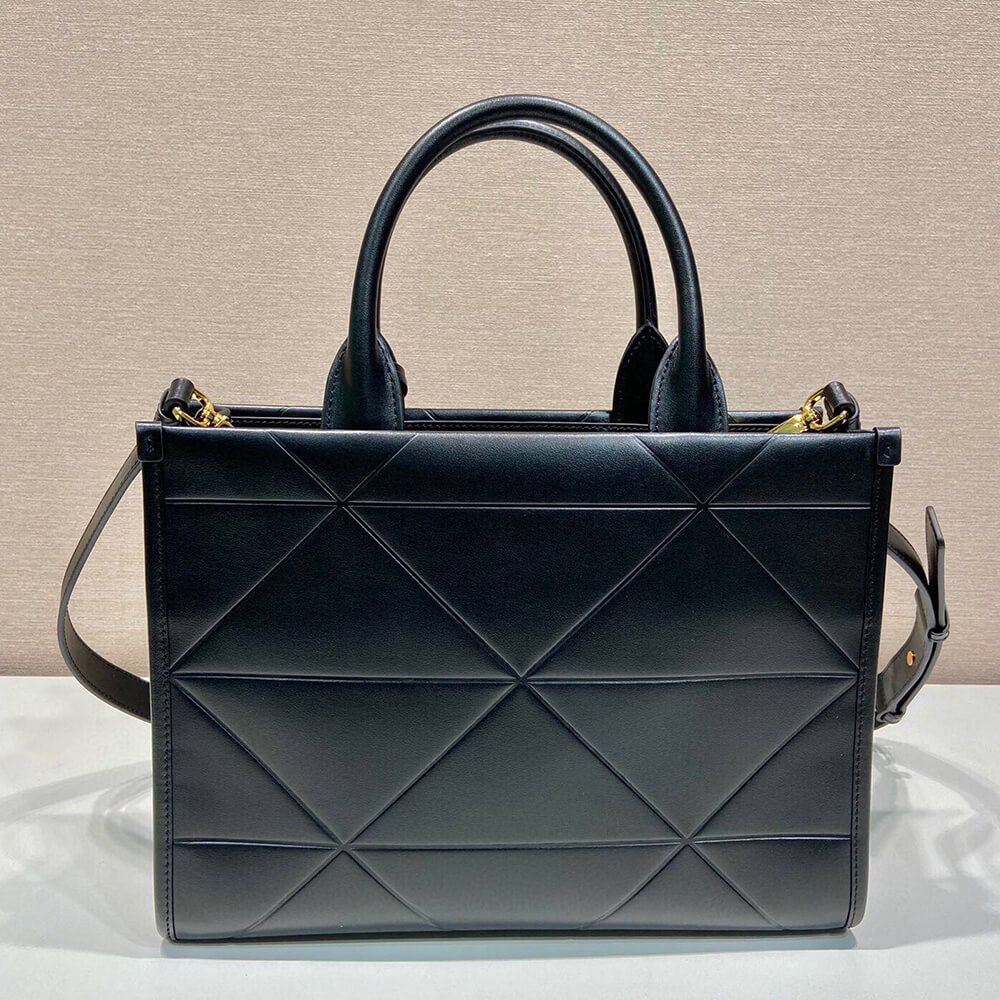 Prada Small leather Prada Symbole bag with topstitching