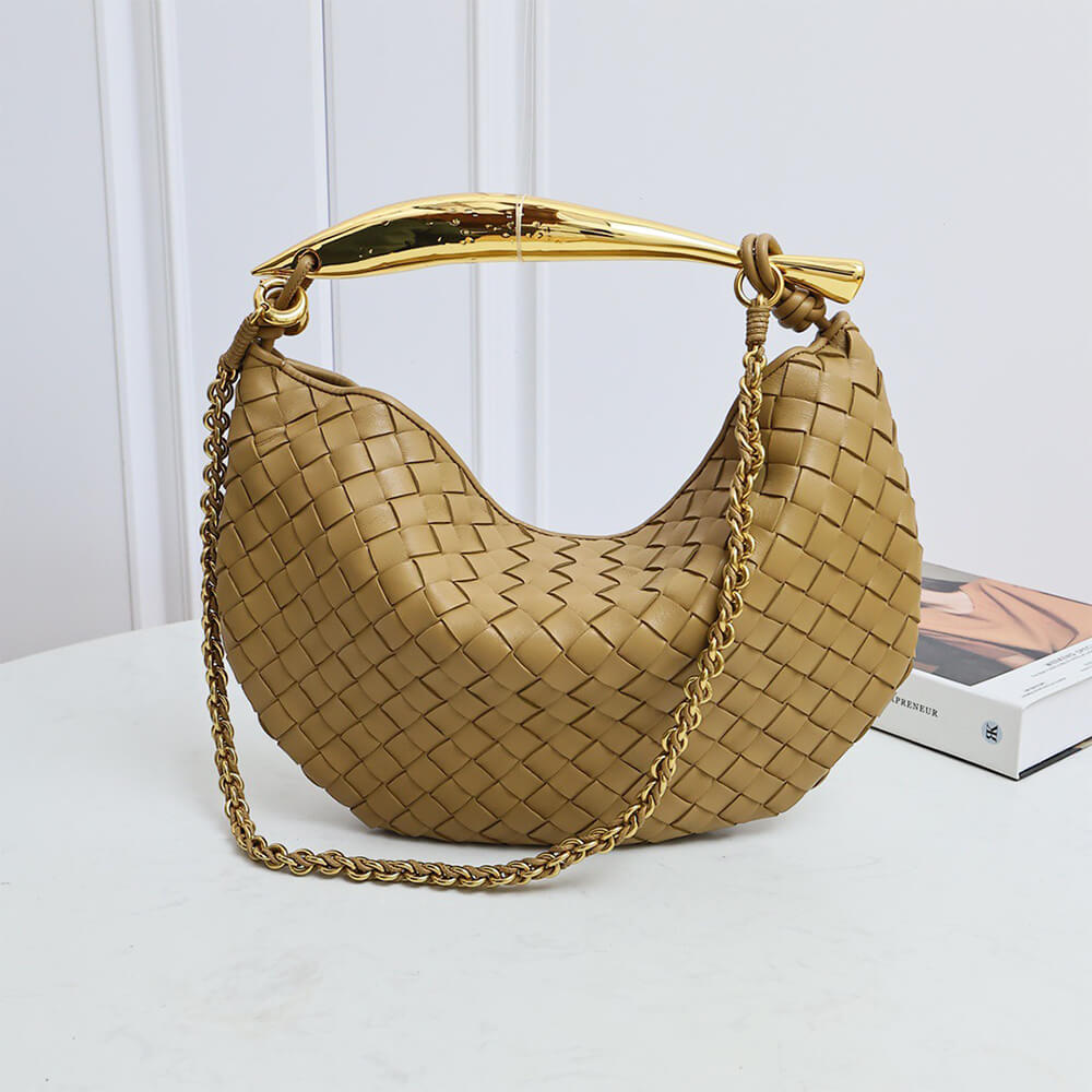 Bottega Veneta Sardine With Chain(TAX-FREE GRADE)