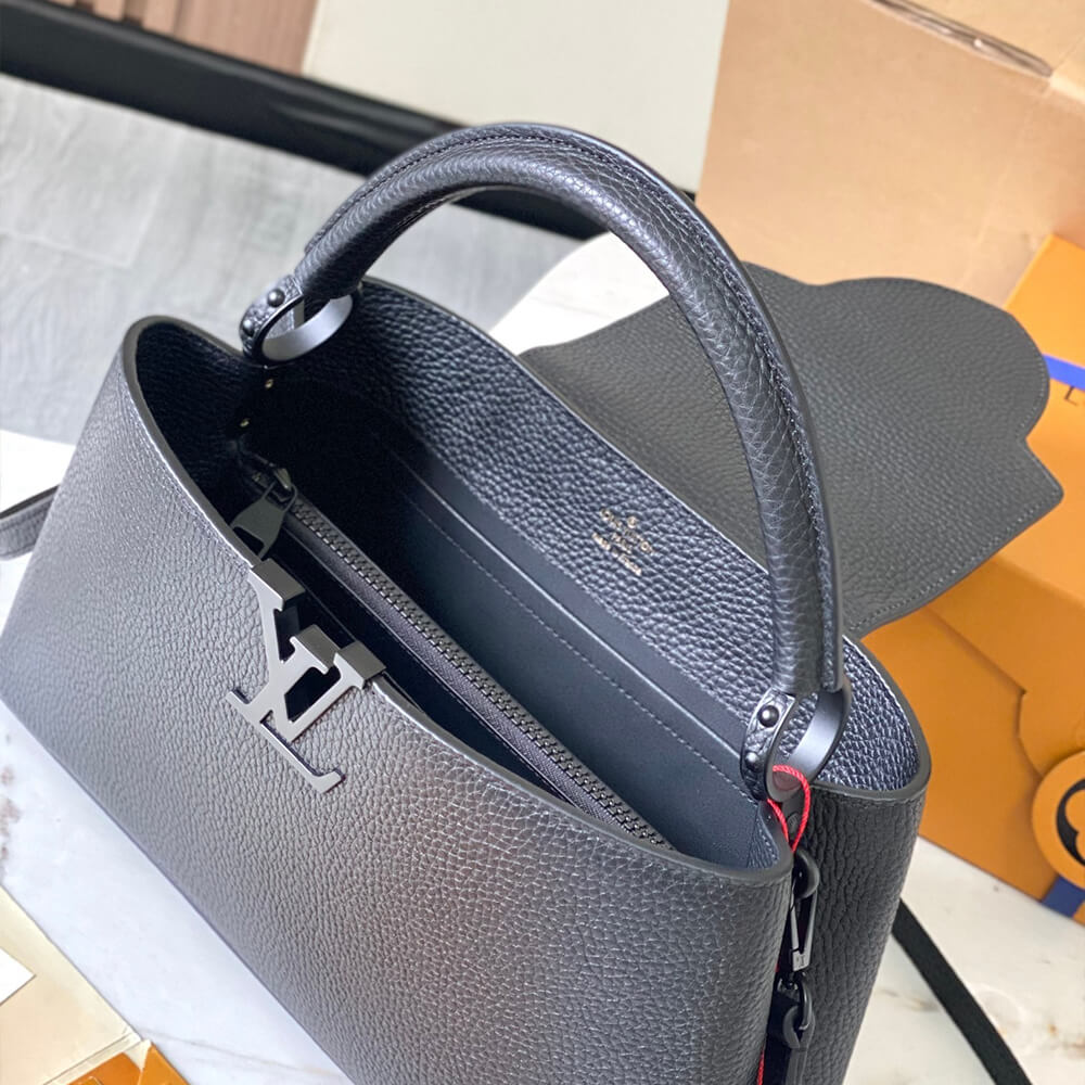 LV Capucines East-West MM(HIGH-END GRADE)