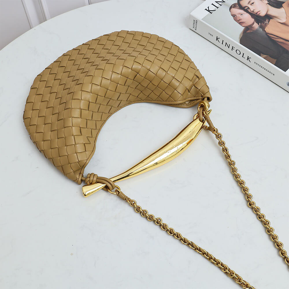 Bottega Veneta Sardine With Chain(TAX-FREE GRADE)