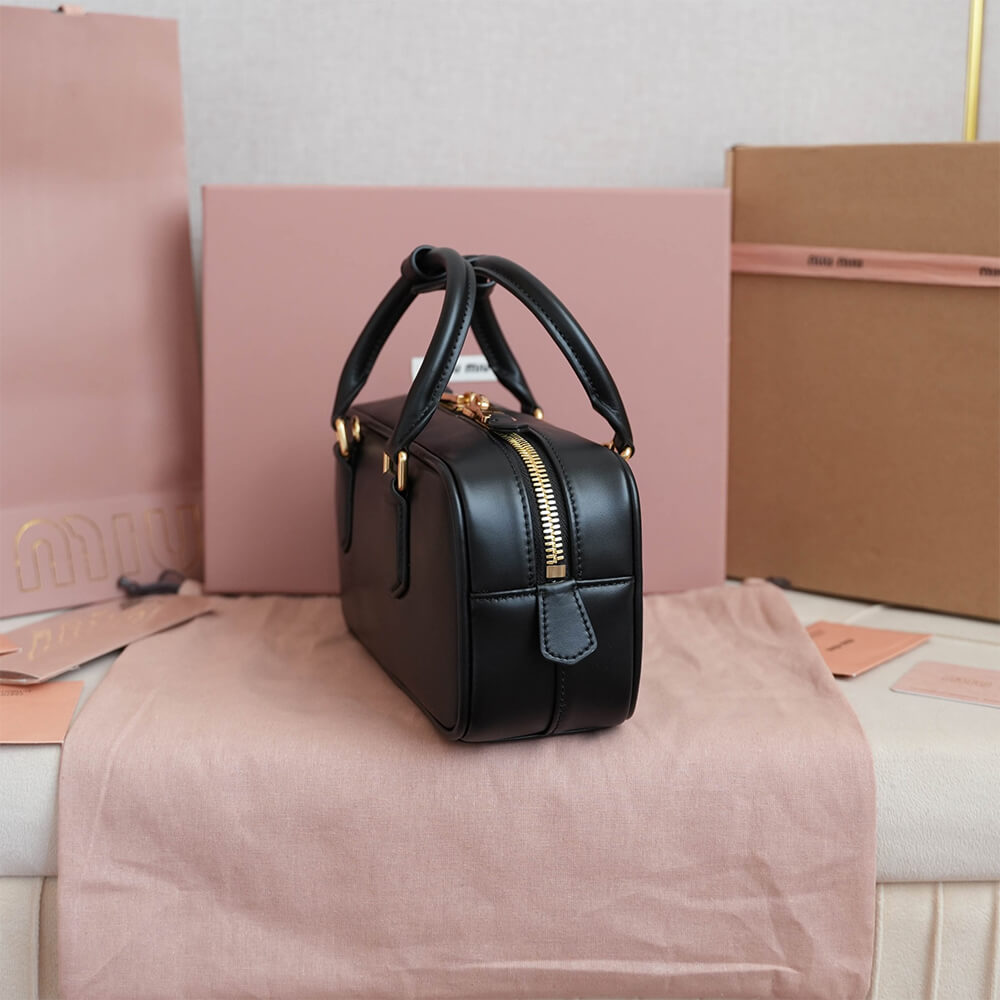 MIUMIU Arcadie Leather Bag(HIGH-END GRADE)