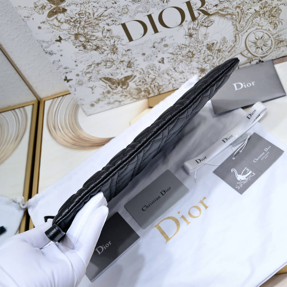 Large Dior Caro Daily Pouch(HIGH-END GRADE)