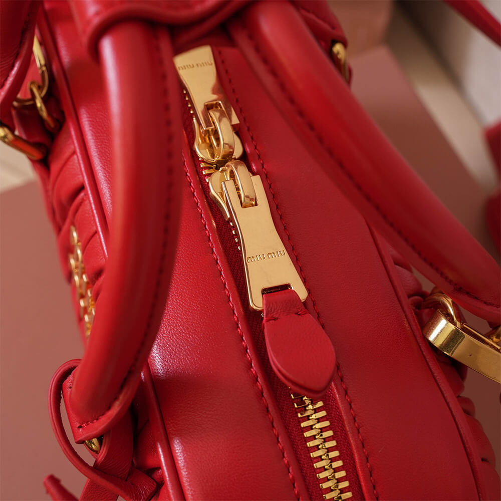 MIUMIU Medium Arcadie matelasse nappa Bag(HIGH-END GRADE)