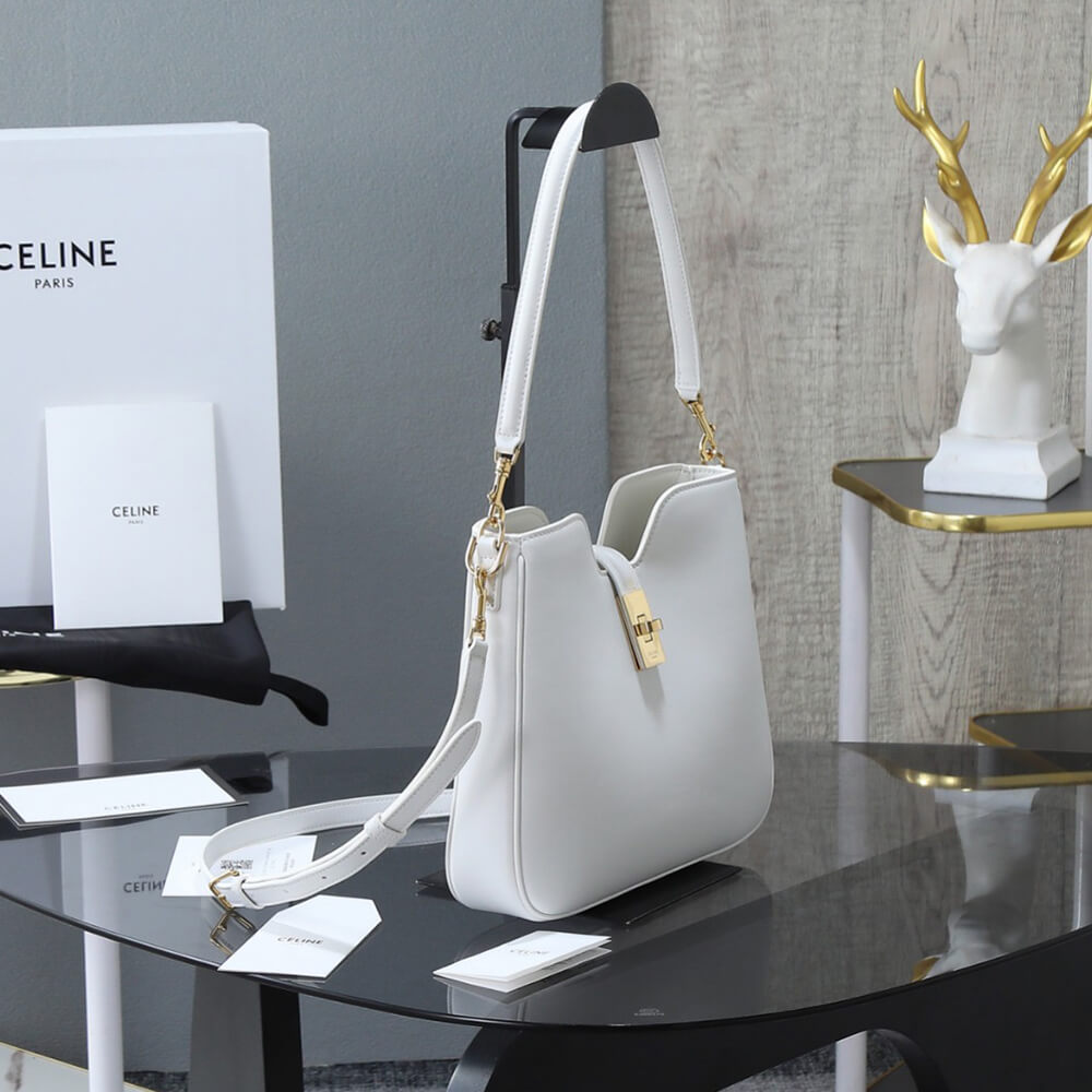 CELINE SMALL CAMILLE 16 SOFT BAG IN SMOOTH CALFSKIN(HIGH-END GRADE)