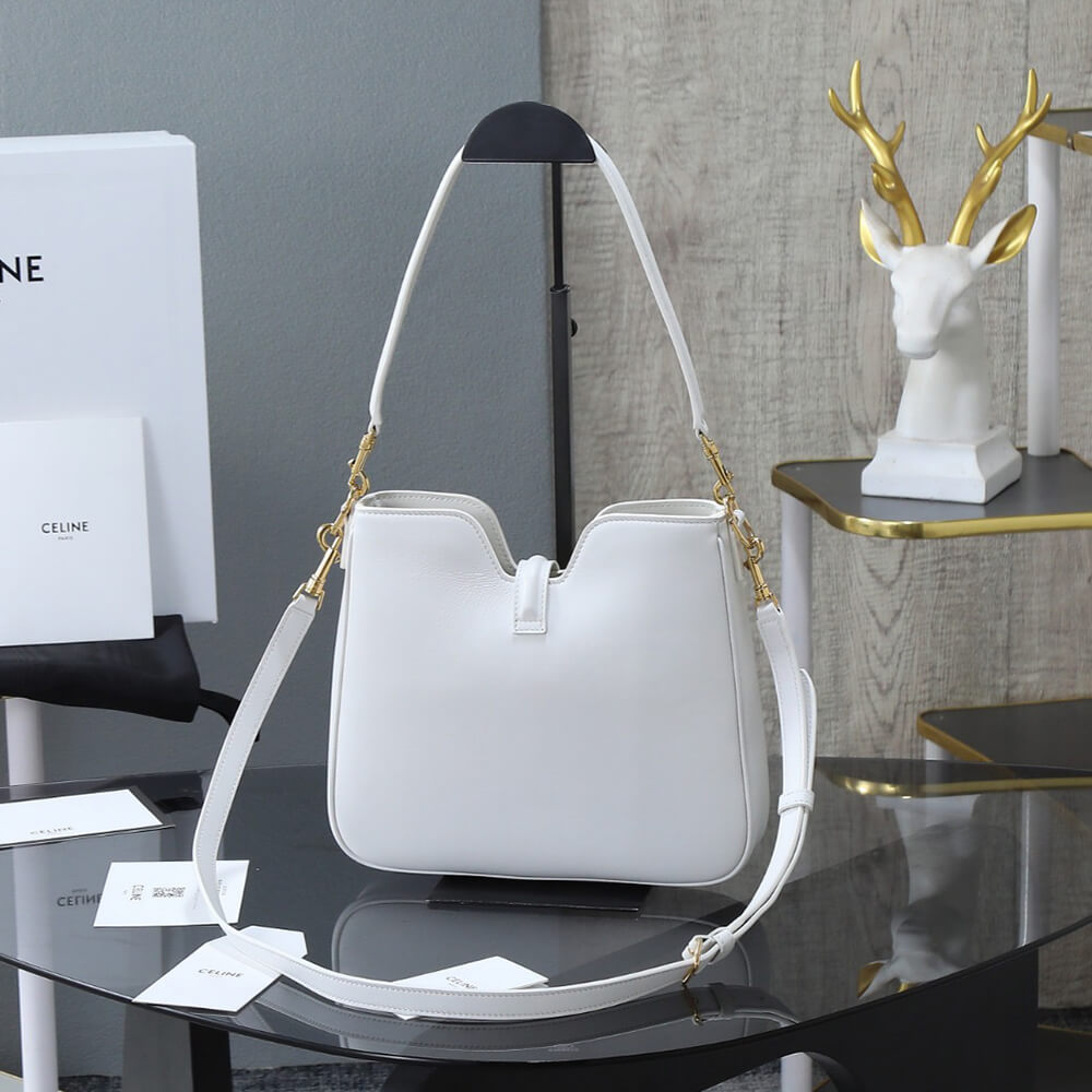 CELINE SMALL CAMILLE 16 SOFT BAG IN SMOOTH CALFSKIN(HIGH-END GRADE)