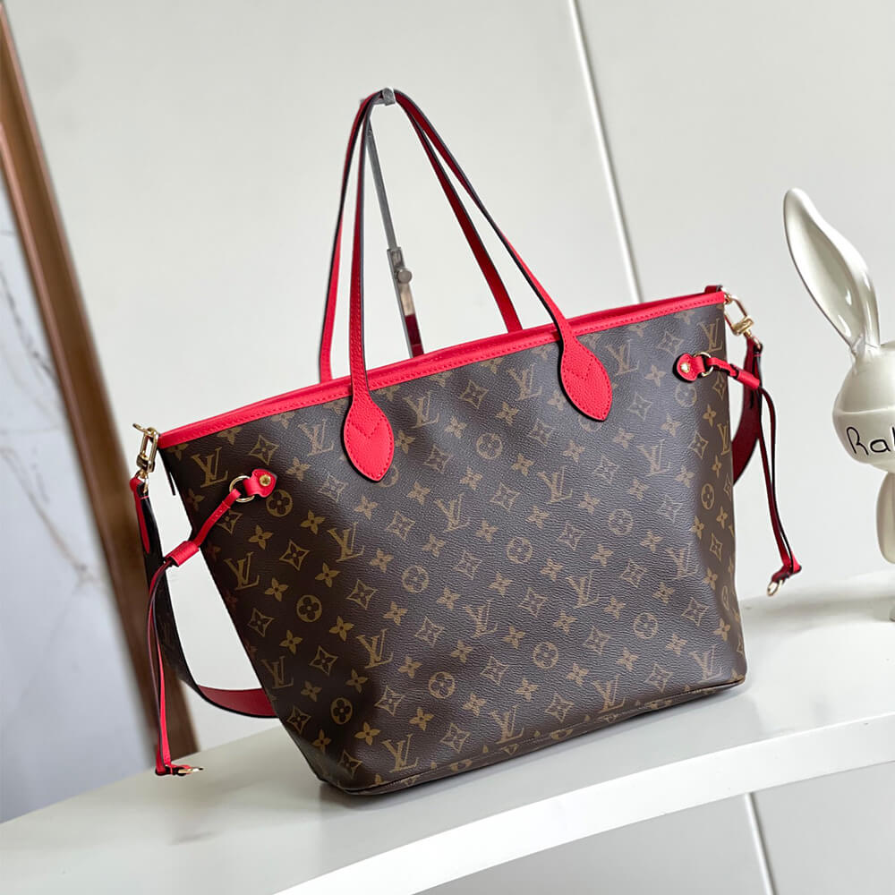 LV Neverfull Bandouliere Inside Out MM(HIGH-END GRADE)