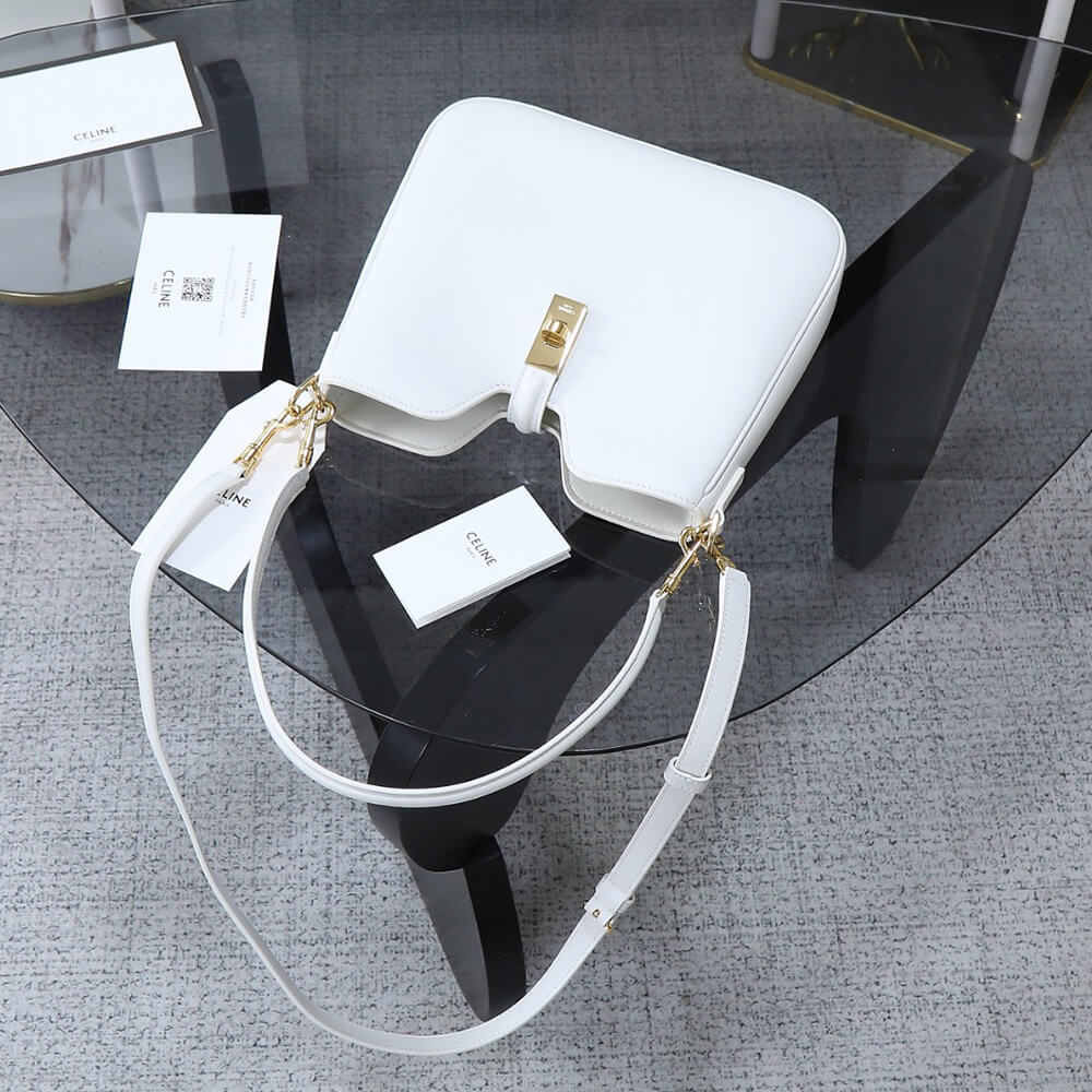 CELINE SMALL CAMILLE 16 SOFT BAG IN SMOOTH CALFSKIN(HIGH-END GRADE)