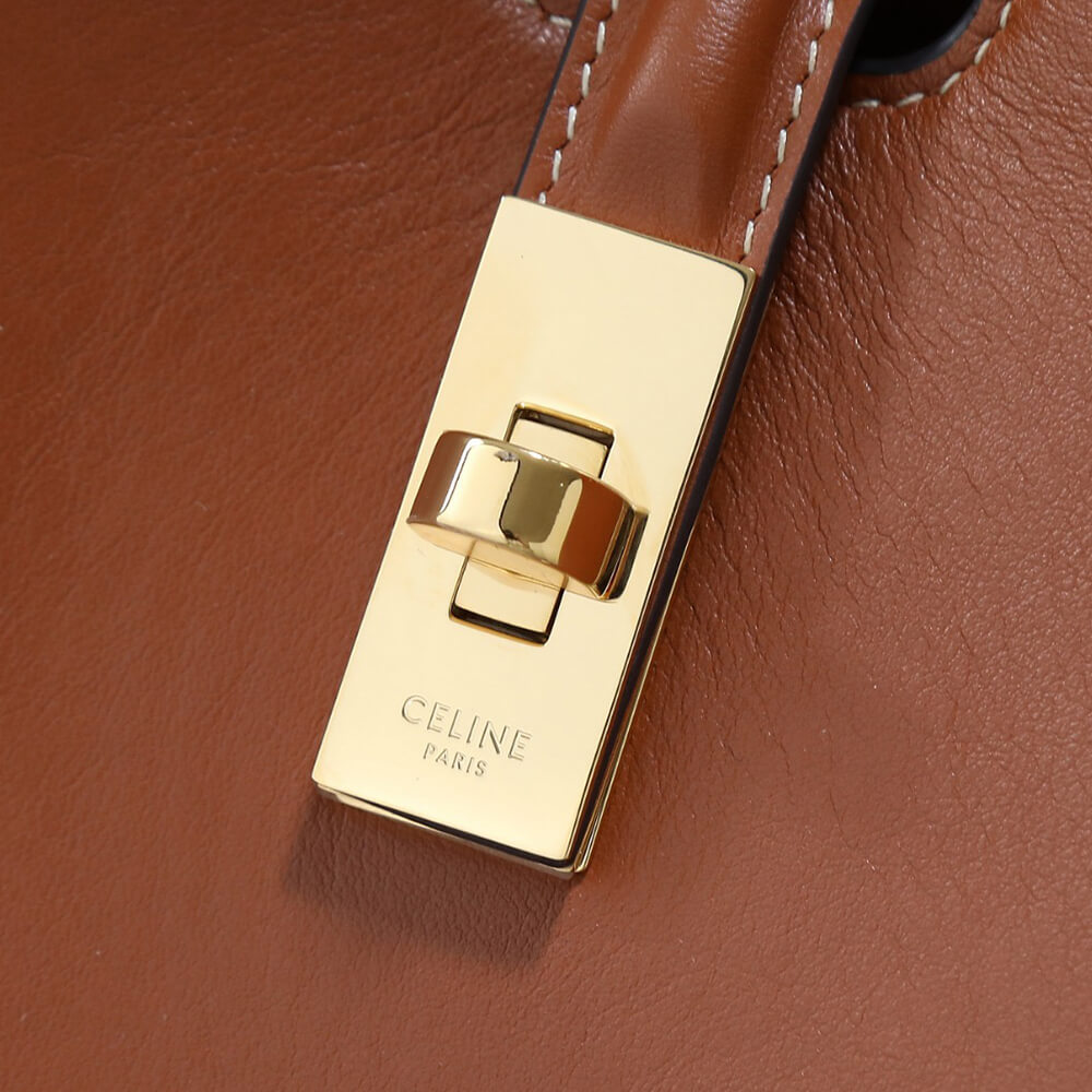 CELINE MEDIUM CAMILLE 16 SOFT BAG IN SMOOTH CALFSKIN(HIGH-END GRADE)