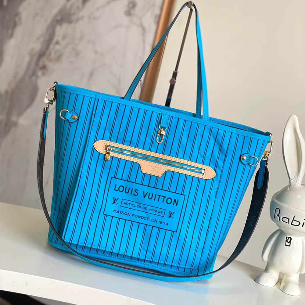 LV Neverfull Bandouliere Inside Out MM(HIGH-END GRADE)
