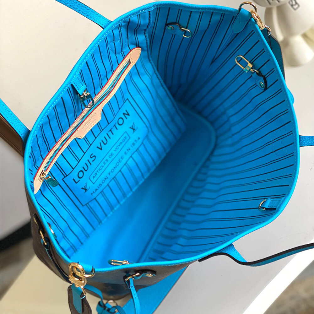 LV Neverfull Bandouliere Inside Out MM(HIGH-END GRADE)