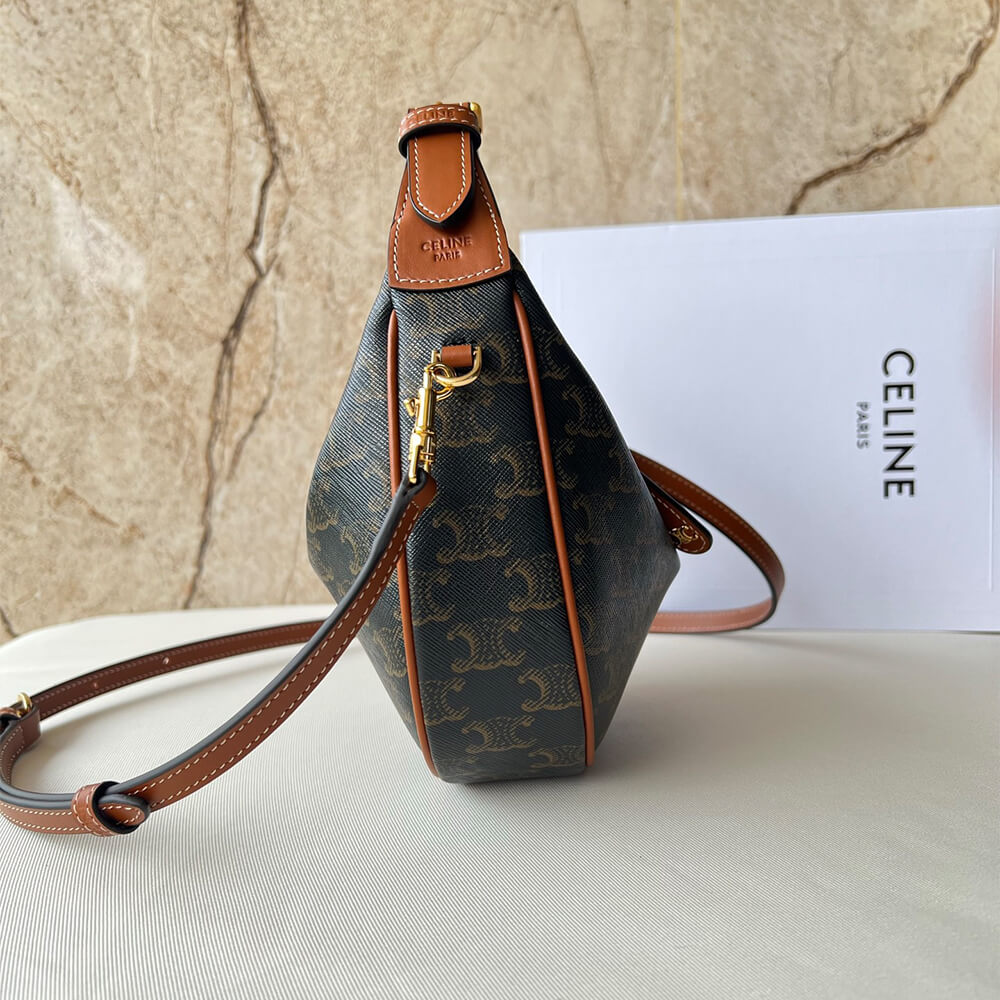 Teen Celine Lulu IN TRIOMPHE CANVAS AND CALFSKIN