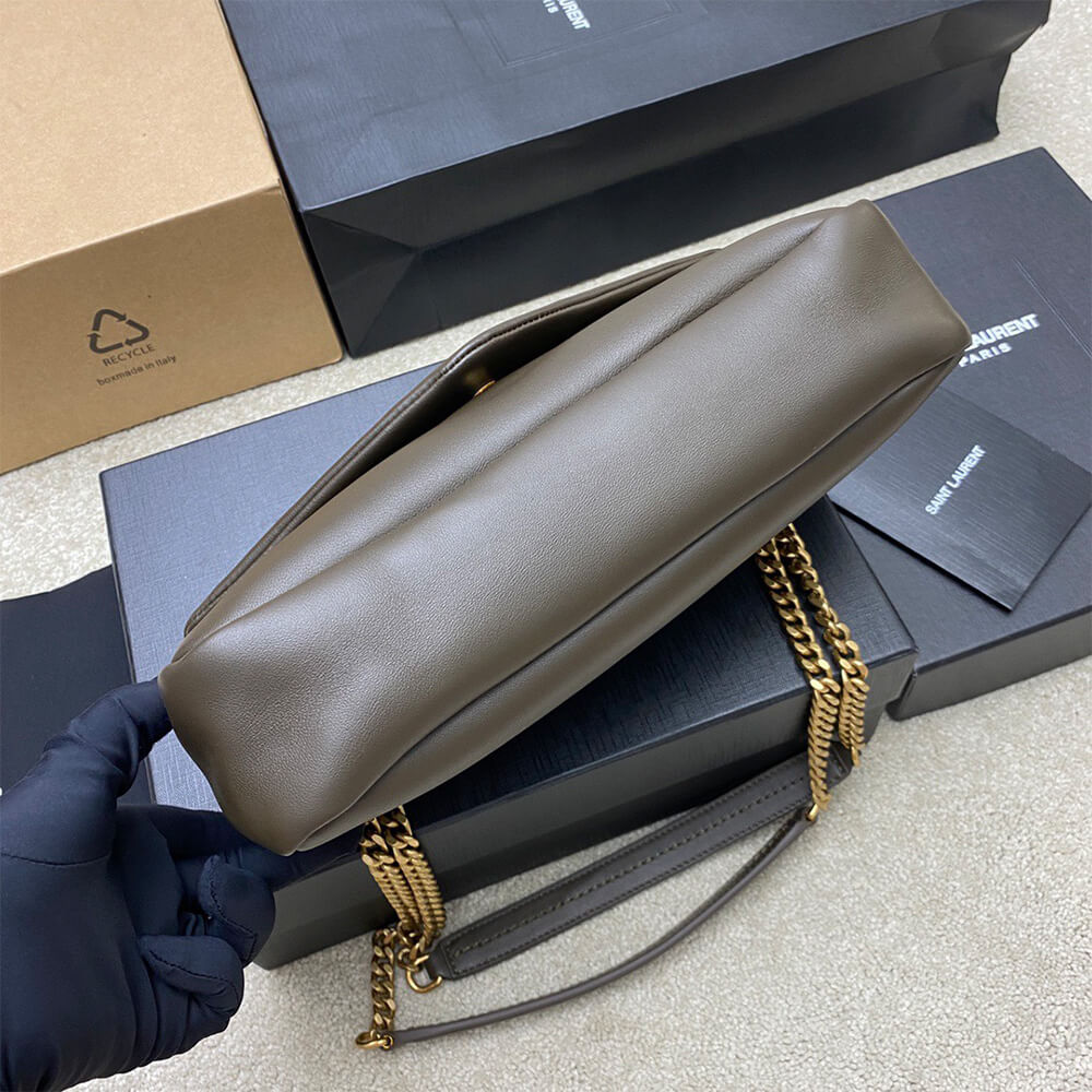 YSL calypso small in plunged lambskin