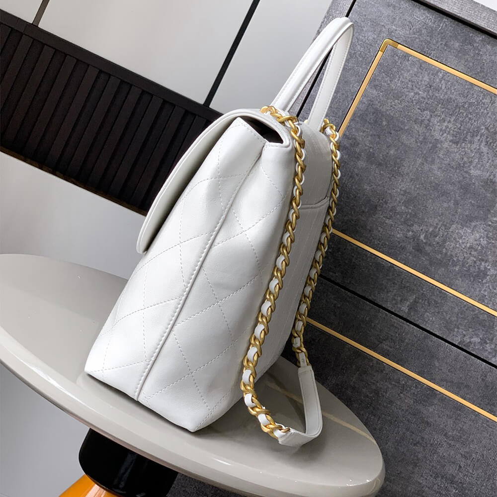 Chanel Maxi Flap Bag With Top Handle(HIGH-END GRADE)