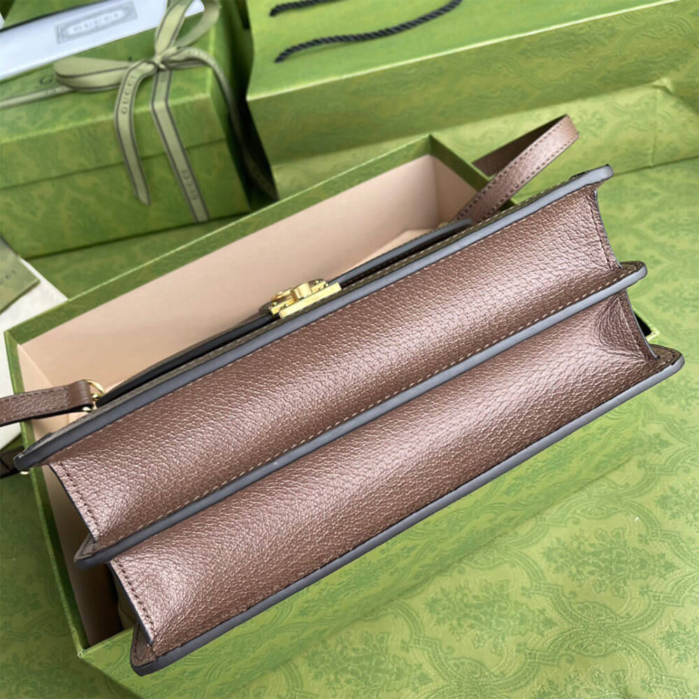 Gucci Ophidia medium top handle bag(HIGH-END GRADE)