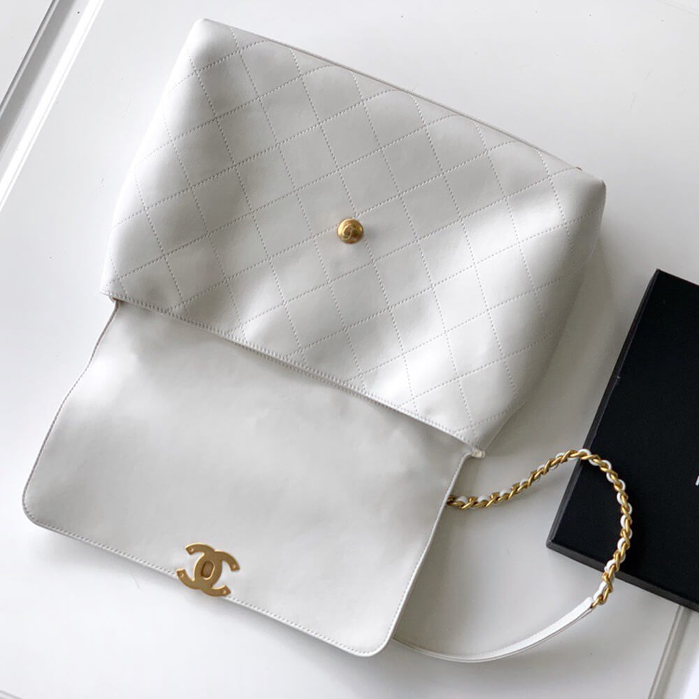 Chanel Maxi Flap Bag With Top Handle(HIGH-END GRADE)