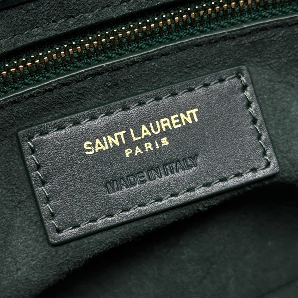 YSL le 5 a 7 in patent leather(HIGH-END GRADE)